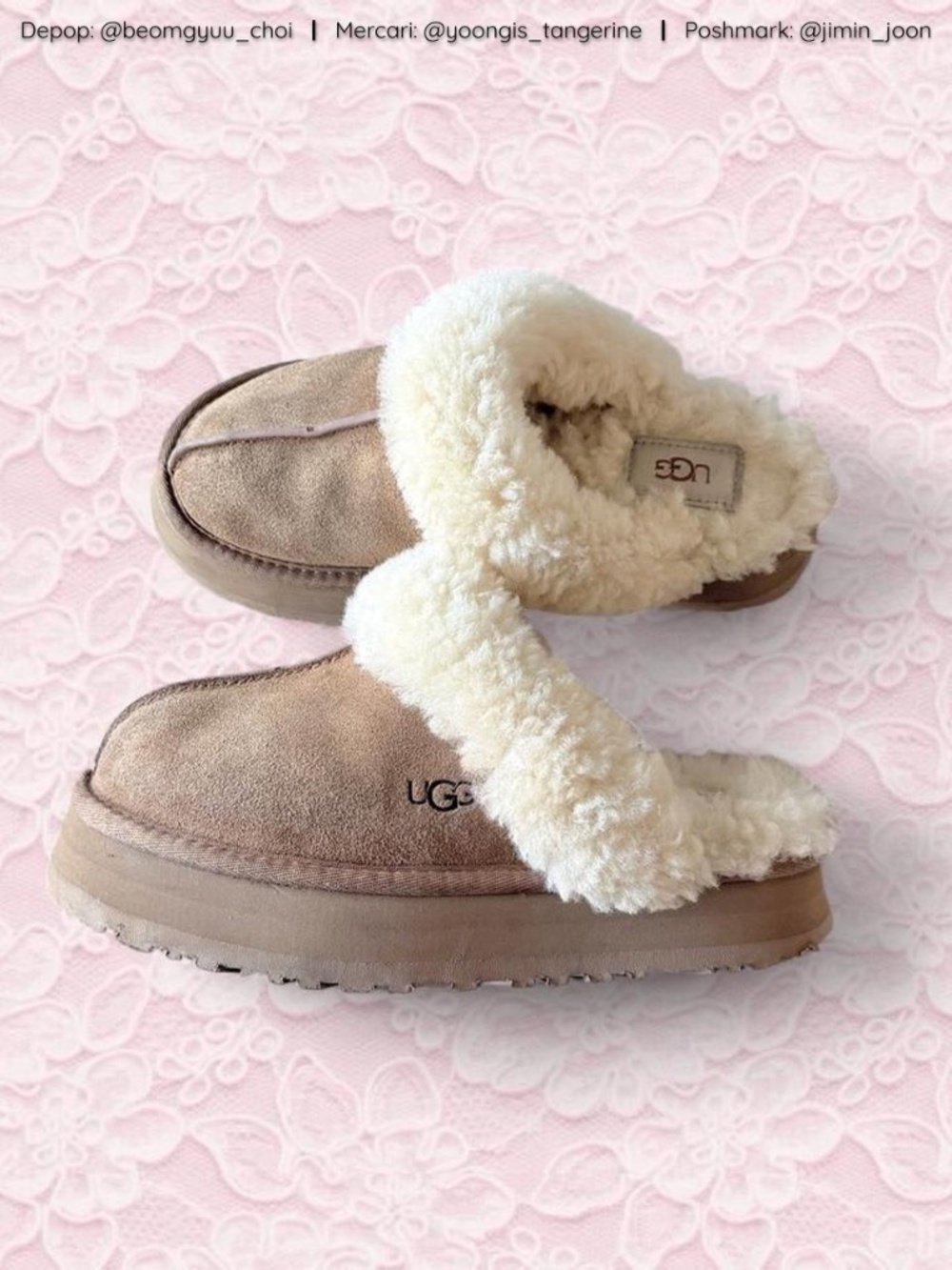 Ugg Disquette platform slippers - Picture 2 of 8